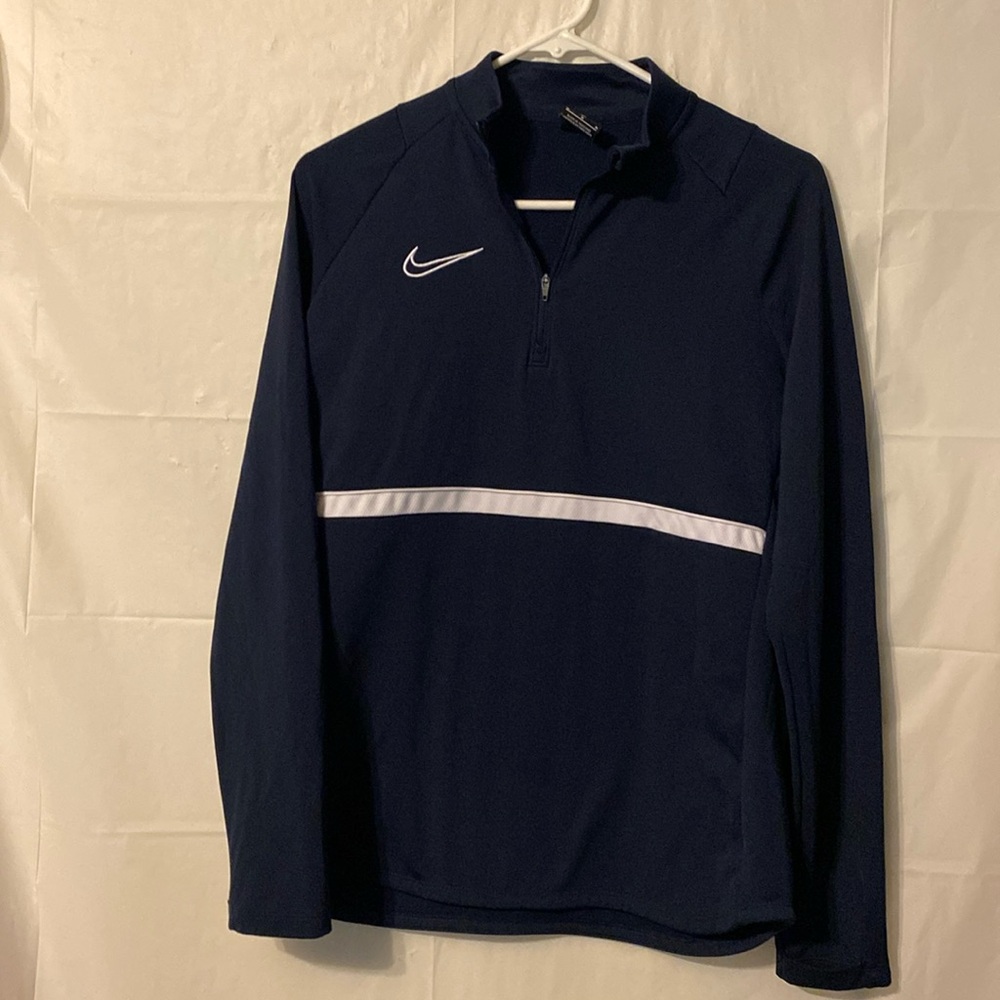 Nike Dri-Fit size medium jacket in Navy blue. - Picture 1 of 7